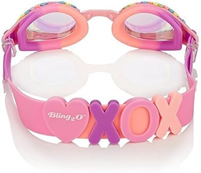 Bling2O Swim Goggles - HUGS & KISSES CLASSIC SHAPE