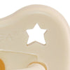 Hevea pacifier 0-3 months Orthodontic - Milky White