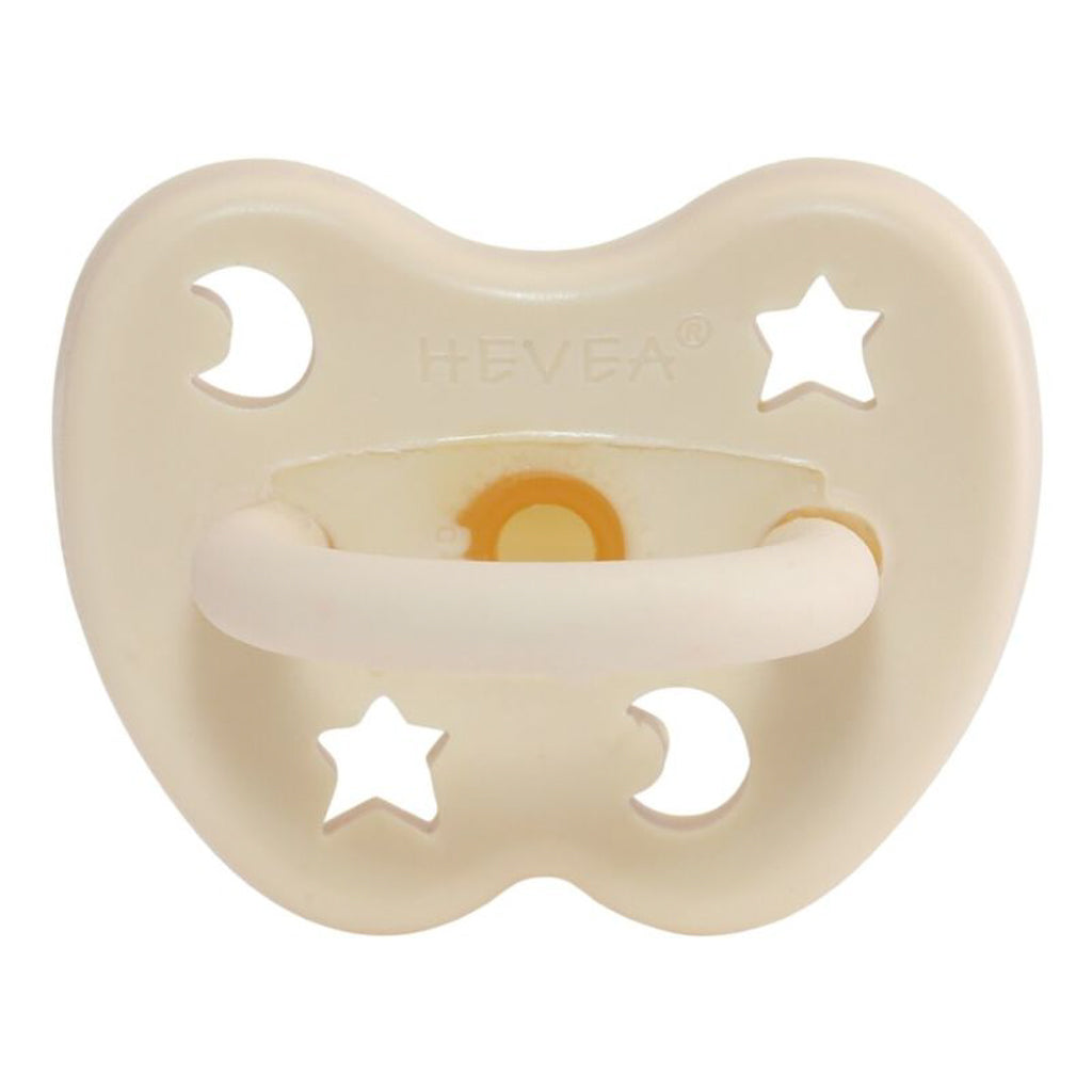 Hevea pacifier 3-36 months Orthodontic - Milky White