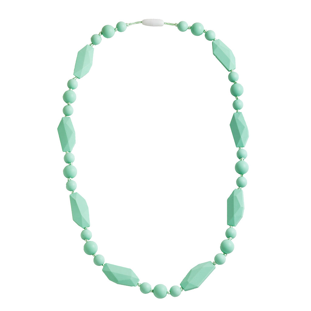 Greenwich Teething Necklace - Mint