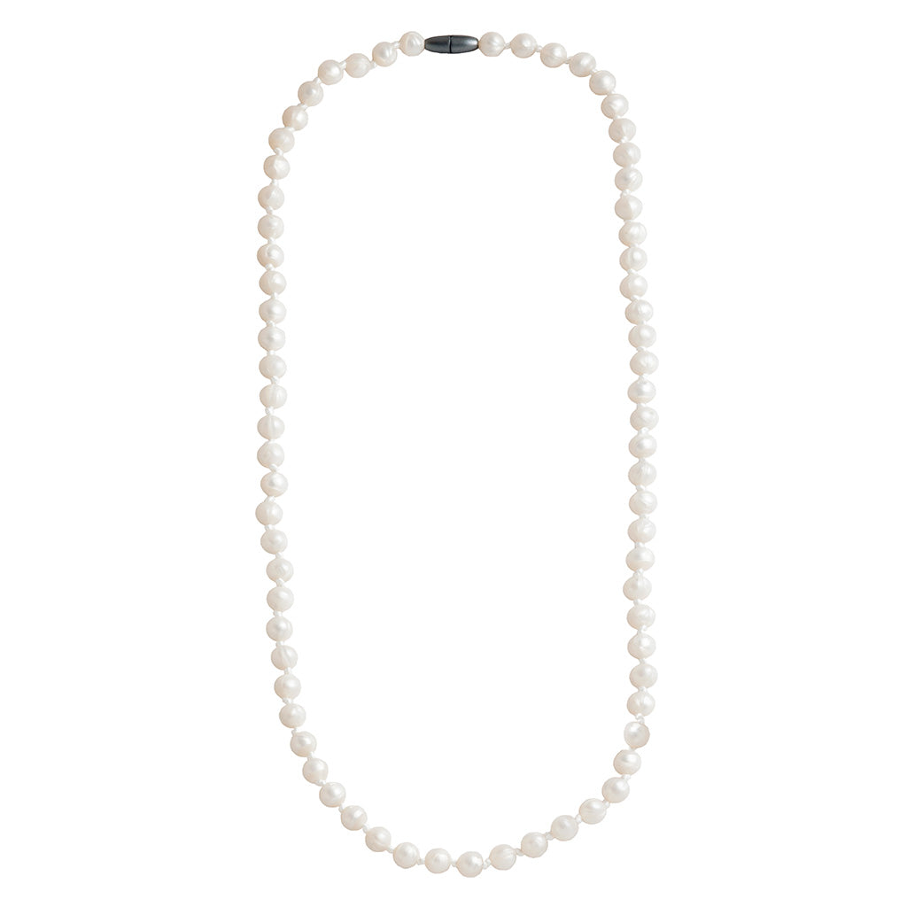 Mayfair Teething Necklace - White