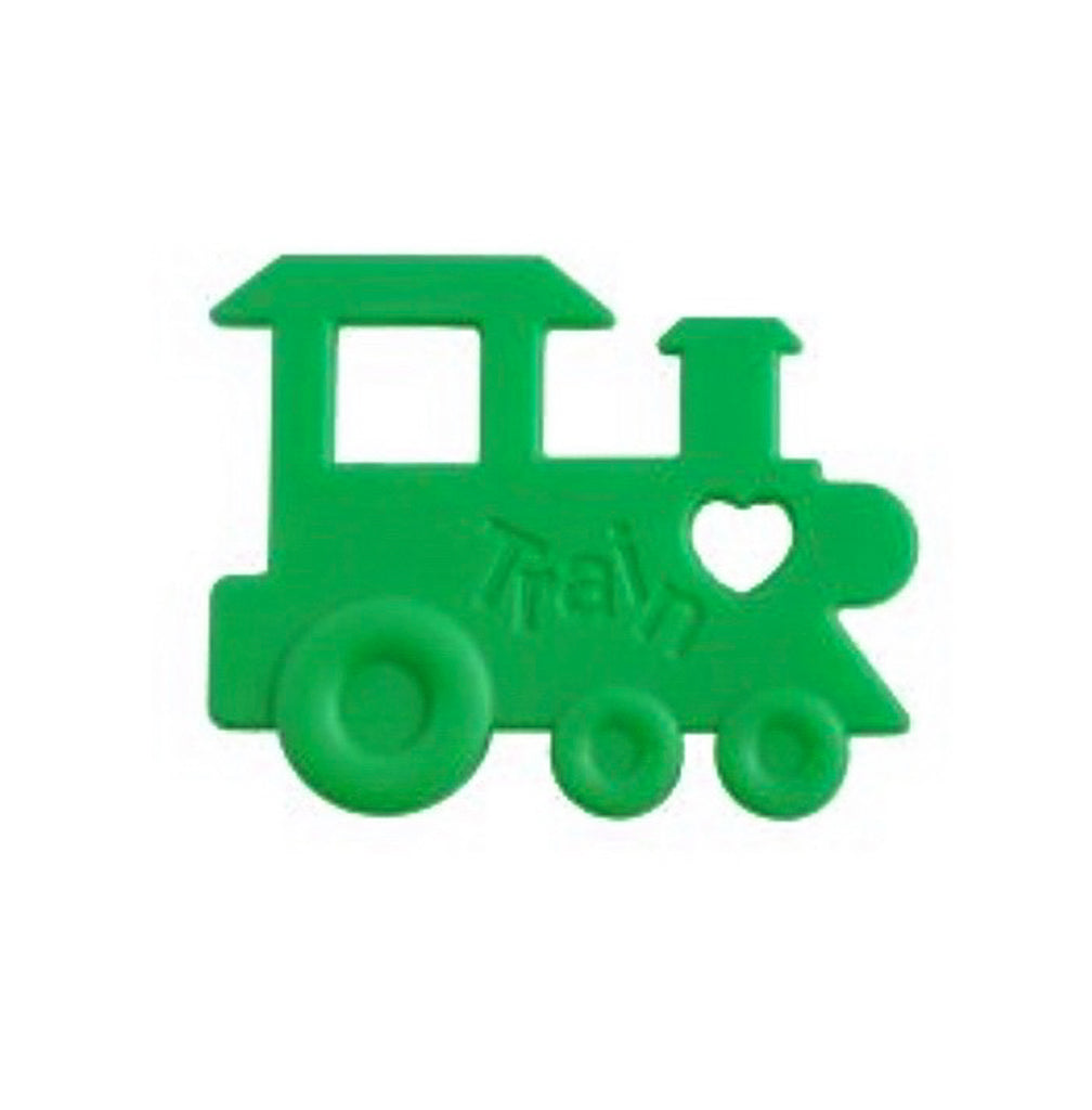 Train Silicone Teething Toy - Green