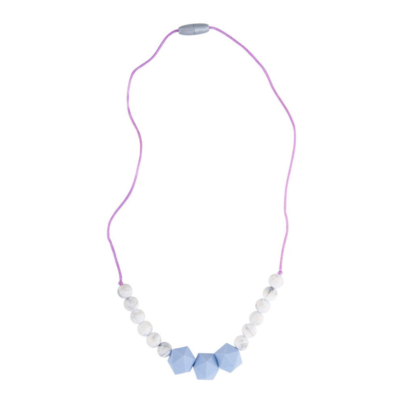 Wetherby Teething Necklace - Lavender Marble