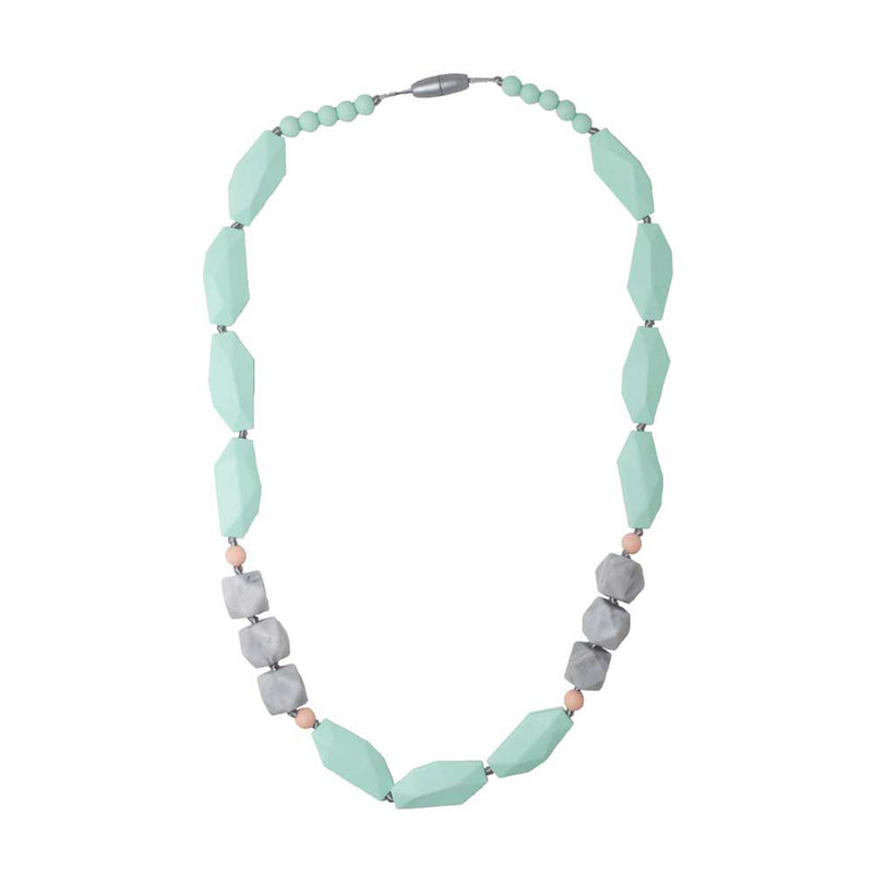 Brighton Teething Necklace - Mint & Marble