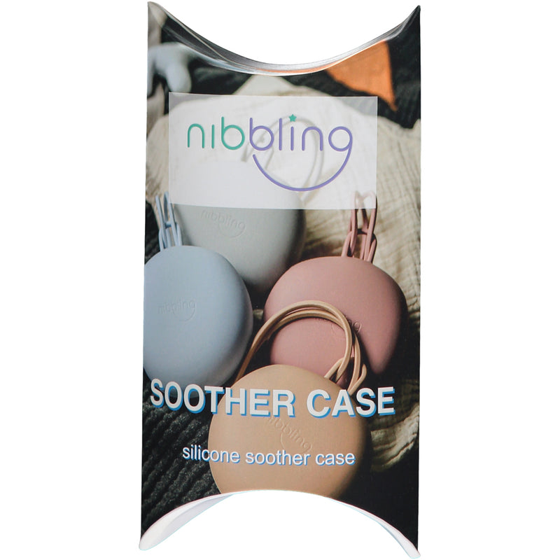 Silicone Soother Case - Sky Blue