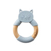Chewy Cat Teething Toy - Sky