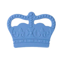 Crown Teething Toy - Denim