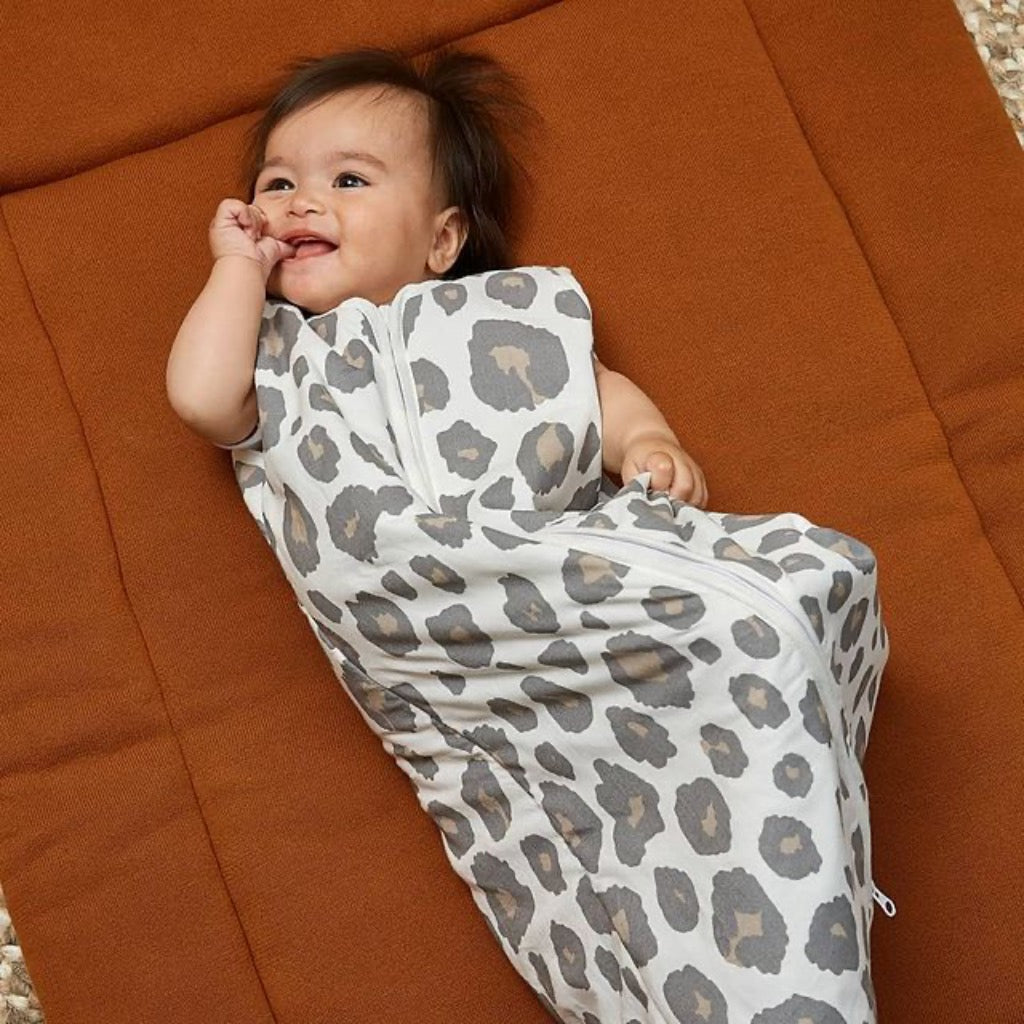 Meyco Leopard Print Sleeping Bag 90cm (6-18 months)