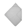 Meyco Hooded Towel: Light Grey 80x80cm