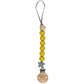 Spiral Soother Clip - Mustard