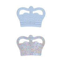 Royal Teething Twin Pack -Candy Blue Crown/Candy Crown