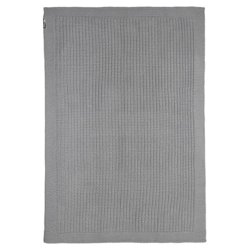 Meyco Herringbone Blanket: Grey
