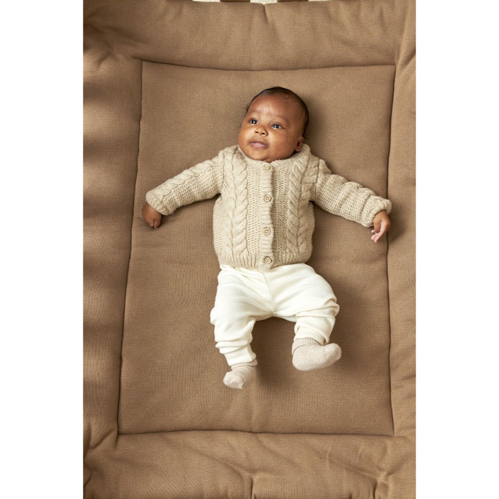 Meyco Knit Play Mat: Taupe
