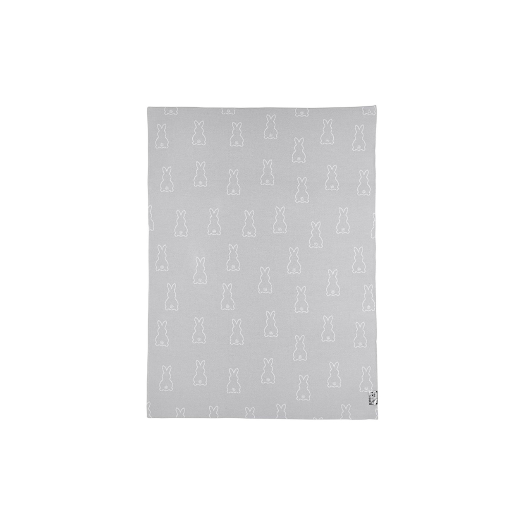 Meyco Blanket: Grey Bunny