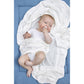Meyco Ibiza Bamboo Swaddle: Blue