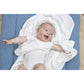 Meyco Ibiza Bamboo Swaddle: Blue