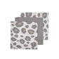 Meyco 3-pack Face Cloths: Leopard Print