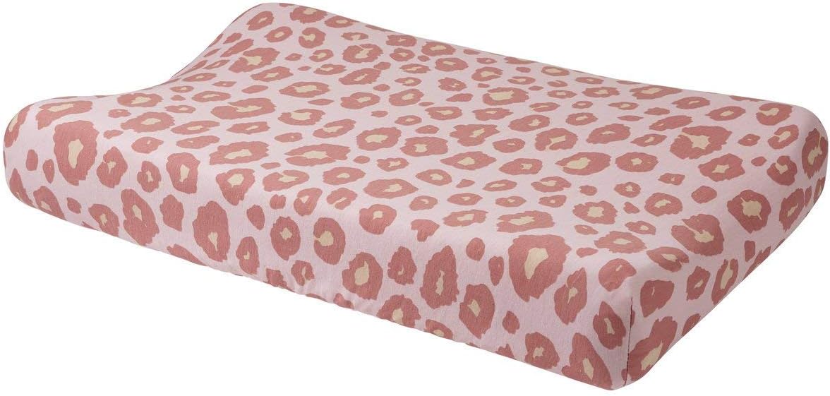 Meyco Changing Mat Cover: Pink Leopard Print