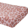 Meyco Changing Mat Cover: Pink Leopard Print