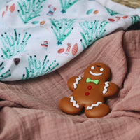 Gingerbread Man Teething Toy