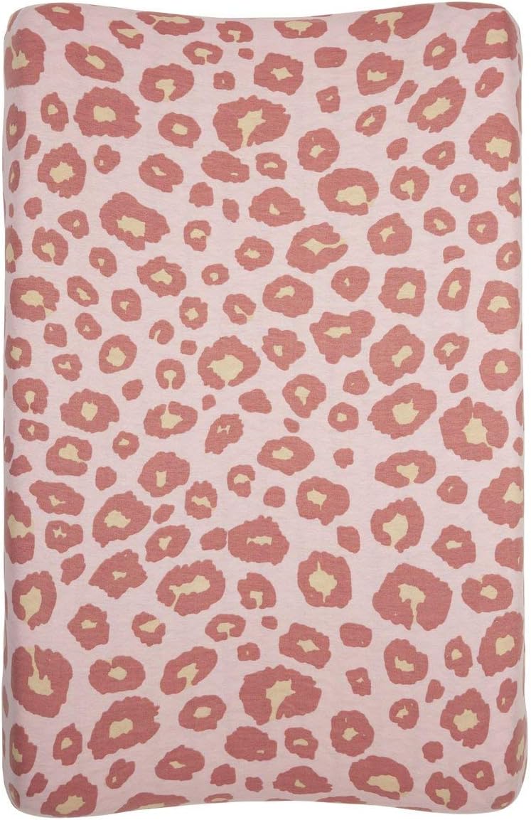 Meyco Changing Mat Cover: Pink Leopard Print