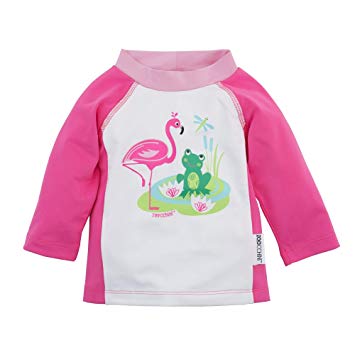 Zoocchini Baby Swim Rashguard: Pond Pals 3-6 Months