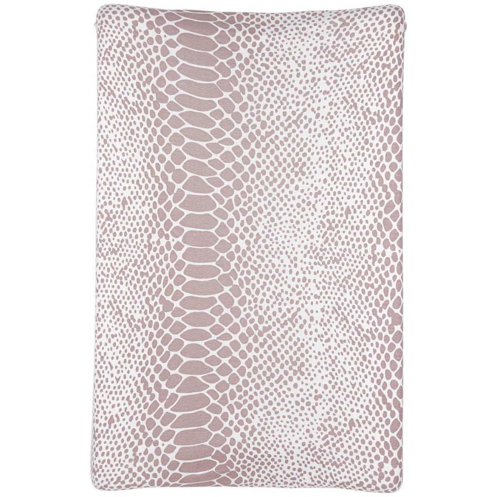 Meyco Changing Mat Cover: Snake Lilac 50x70cm