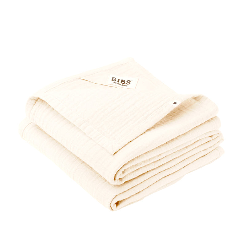 BIBS Cuddle Cloth 2-pack: Ivory