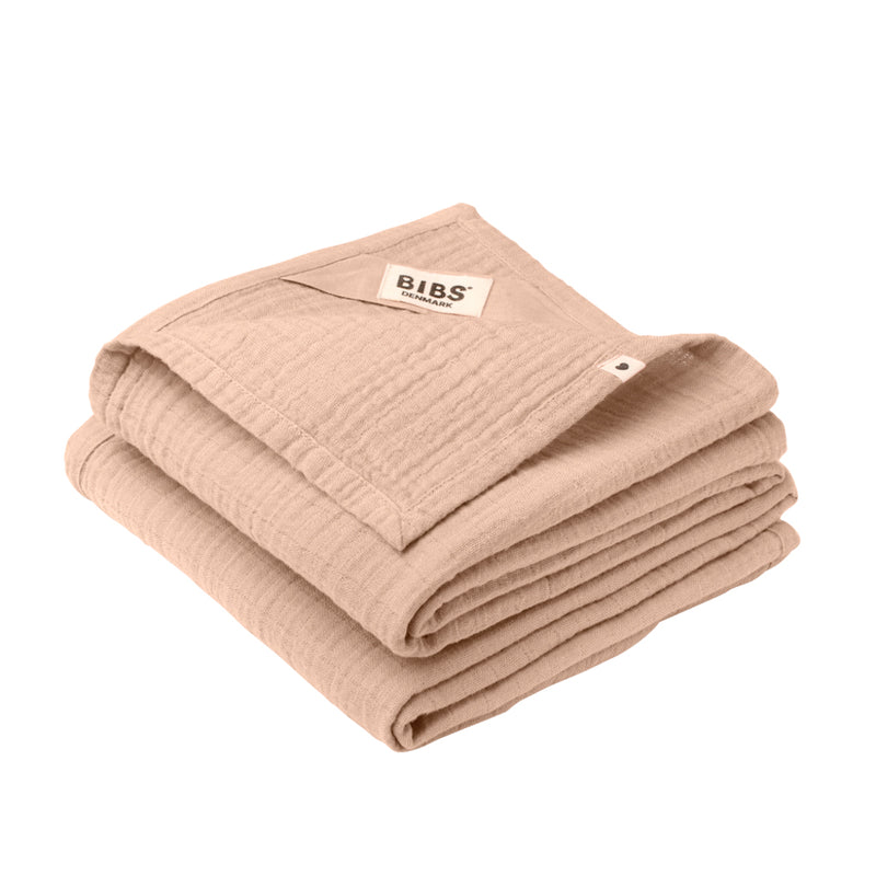 BIBS Cuddle Cloth 2-pack: Blush