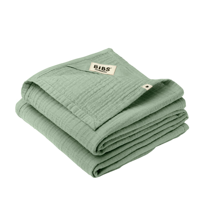 BIBS Cuddle Cloth 2-pack: Sage