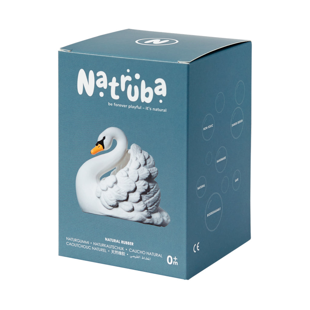 Natruba Bath Swan: White