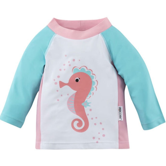 Zoocchin Baby Swim Rashguard: Seahorse 3-6 Months