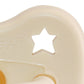 Hevea pacifier 0-3 months Orthodontic - Milky White