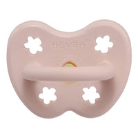 Hevea pacifier 0-3 months Orthodontic - Powder Pink