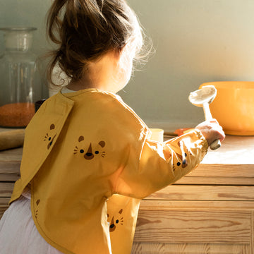 Franck & Fischer Sleeved Apron Mustard