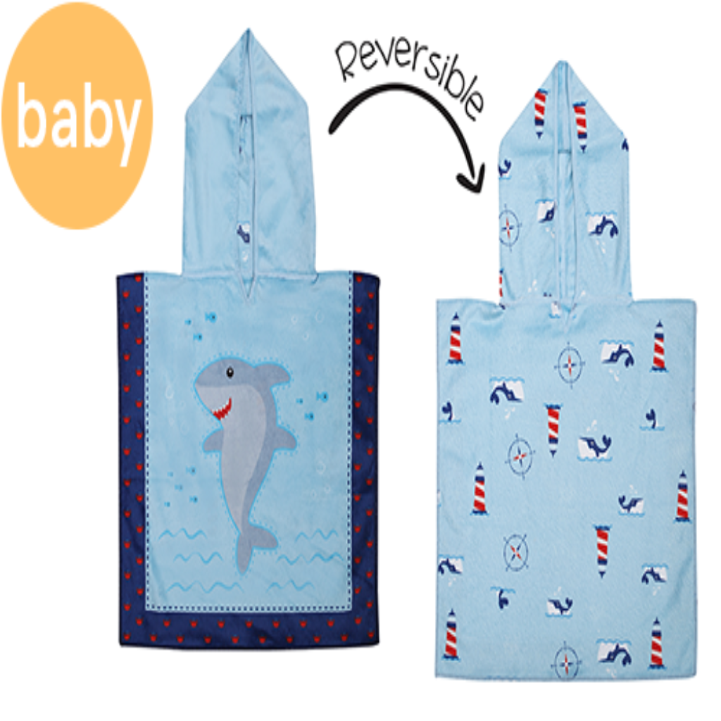 Flapjackkids Poncho Shark