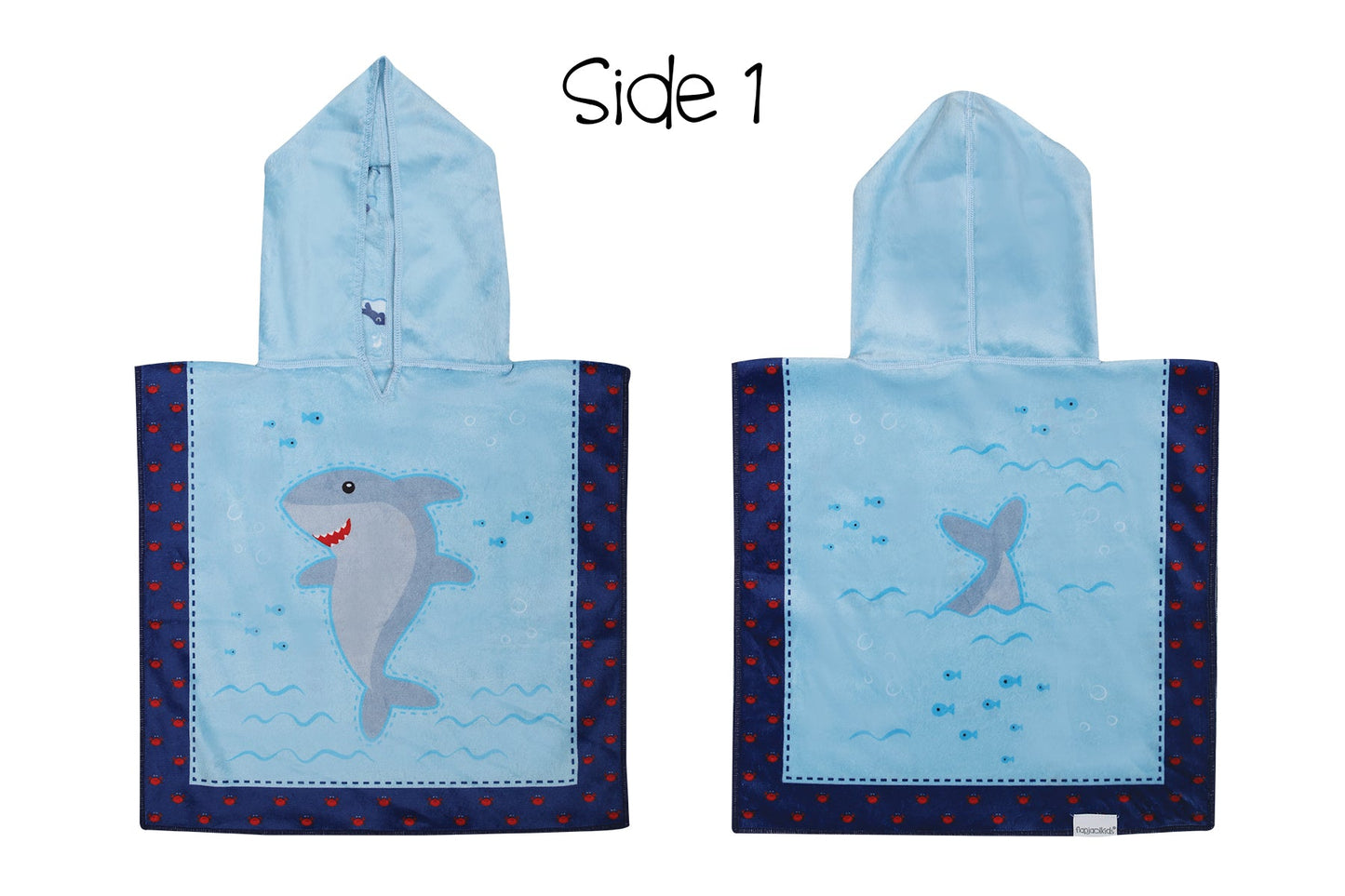 Flapjackkids Poncho Shark