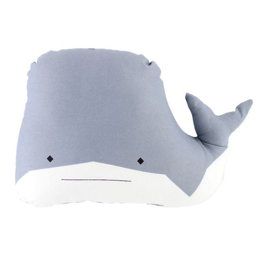 Fabelab Whale Cushion - Marina Blue