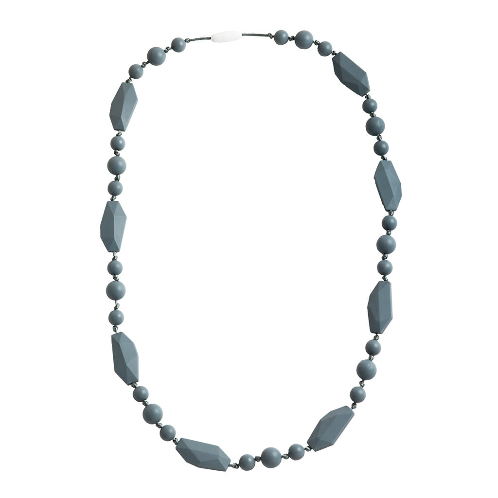 Greenwich Teething Necklace - Grey
