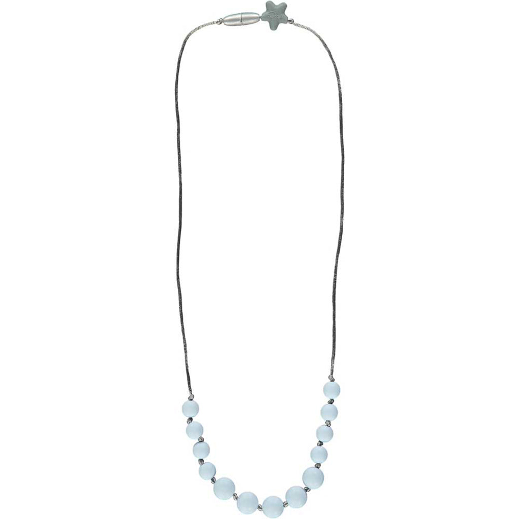 Harrow Teething Necklace - Soft Blue