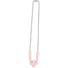 Havana Teething Necklace - Pink