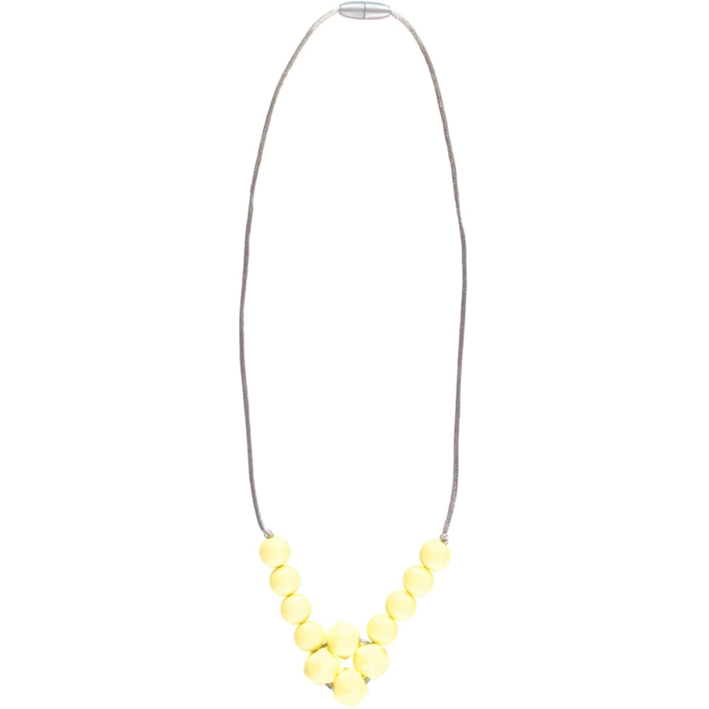 Havana Teething Necklace - Yellow