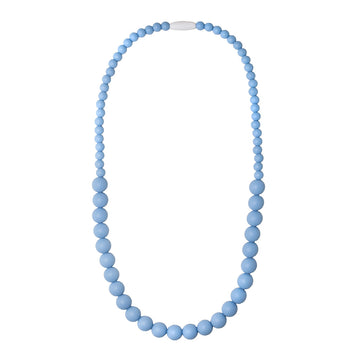 Kew Teething Necklace - Soft Blue