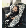 Meyco Car Seat Cover 0+: Leopard Print - Sage