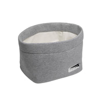 Meyco Medium Dresser Basket: Knit Grey