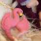 Natruba Flamingo Teether: Pink