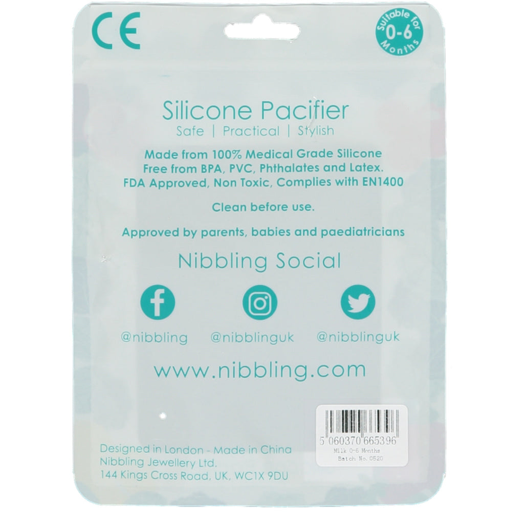 Nibbling Silicone Soother Size 1