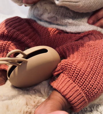 Silicone Soother Case - Sand