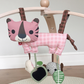 Franck & Fischer Hasse Activity Toy: Pink Tiger