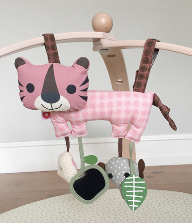 Franck & Fischer Hasse Activity Toy: Pink Tiger